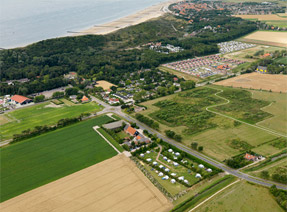 Camping aan zee