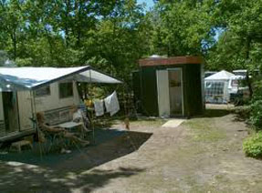 Camping met privé sanitair