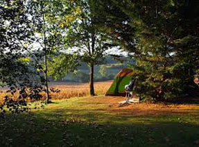 Camping met privé sanitair
