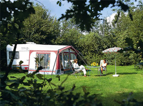 Kleine camping gardameer