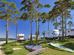 Last minute camping